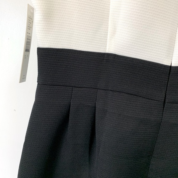 NWT - Alex Marie - Size 10 - White & Black color block dress - Picture 2 of 3